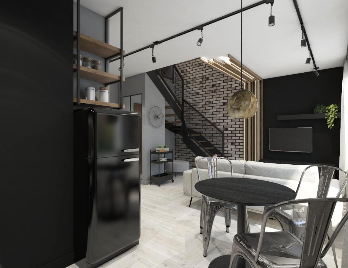 N23 Dwupoziomowy Apartament Lodz Centrum Wi-Fi Klimatyzacja Exteriér fotografie